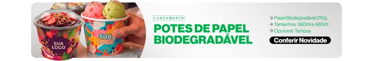Potes de Papel Biodegradáveis