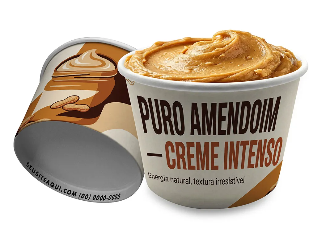 Pote Personalizado 360ml Biodegradável 240g