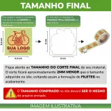 Adesivo BOPP Metalizado em Bobina Laminado 2