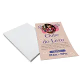 Panfleto 10x15cm Couche 90g Colorido Frente 3